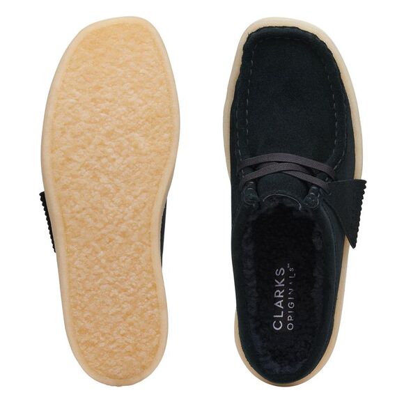 Clarks Womens Wallabee Cup LO Black Shoes (NWT) - Picture 6 of 6
